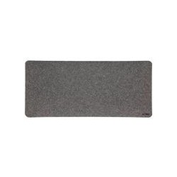 MOUSEPAD TAPETE PARA ESCRITORIO ACTECK VIBE FELT PLUS TF620 / SUPERFICIE PLANA / BASE ANTIDESLIZANTE / 90X40CM / GRIS OSCURO /
