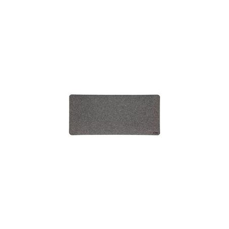 MOUSEPAD TAPETE PARA ESCRITORIO ACTECK VIBE FELT PLUS TF620 / SUPERFICIE PLANA / BASE ANTIDESLIZANTE / 90X40CM / GRIS OSCURO /