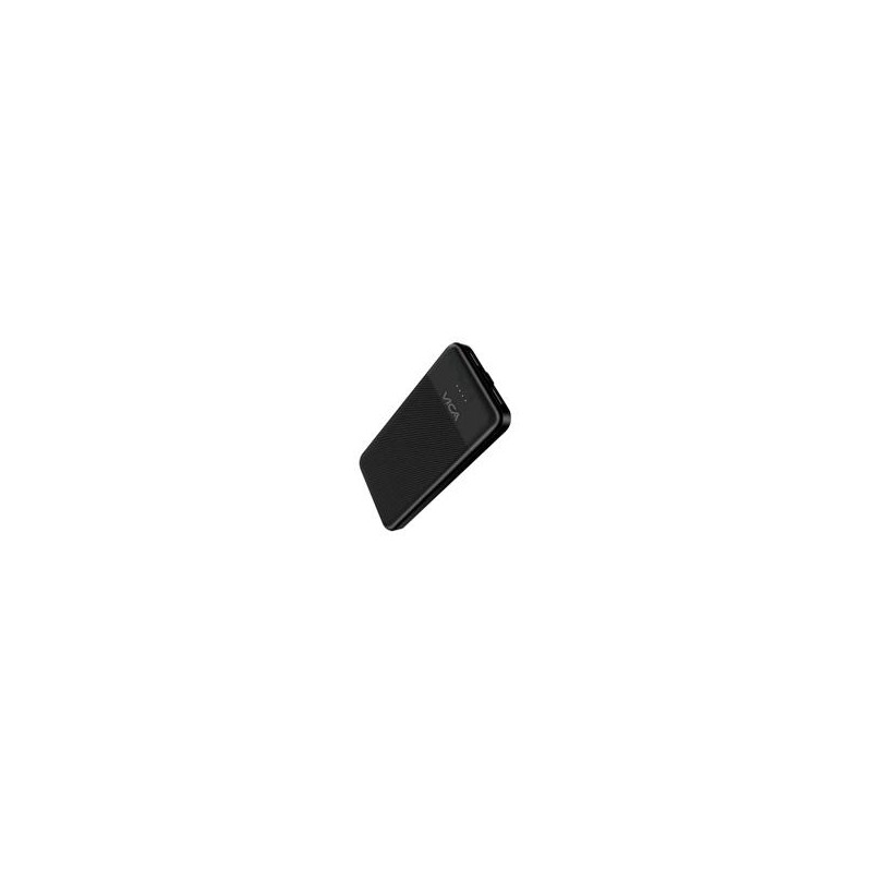 POWER BANK VICA 10 000 MAH, COMPUESTA DE POLÍMERO DE LITHIO, 2 PUERTOS USB DE SALIDA/ MICRO USB Y USB TIPO C