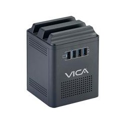REGULADOR DE VOLTAJE VICA CONNECT 800 800 VA / 400 W 4 TOMAS Y CENTRO DE CARGA
