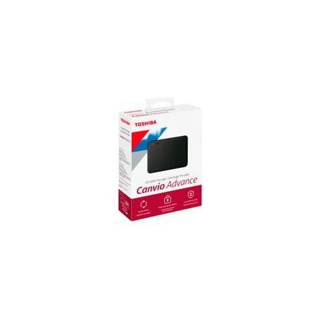 DD EXTERNO 2TB TOSHIBA CANVIO ADVANCE V10 2.5//USB 3.0//ROJO//VELOCIDAD DE TRANSFERENCIA 5GB/S/WIN10/ MACOS® V10.15 /V10.14 / V