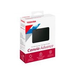 DD EXTERNO 1TB TOSHIBA CANVIO ADVANCE V10 2.5//USB 3.0//NEGRO//VELOCIDAD DE TRANSFERENCIA 5GB/S/WIN10/ MACOS® V10.15 / V10.14/