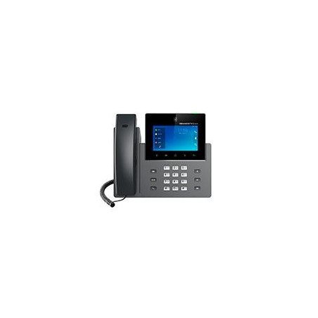 VIDEO TELEFONO IP GRANDSTREAM GXV3450/ 16 CUENTAS SIP 16 LINEAS 2 PUERTOS GIGA PANTALLA TACTIL A COLOR CAMARA 2MP ANDROID BLUET