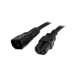 CABLE 1.8M 14 AWG ADAPTADOR JUMPER BRIDGE IEC C14 A IEC C15 PARA SERVIDOR UPS - STARTECH.COM MOD. PXTC14C156