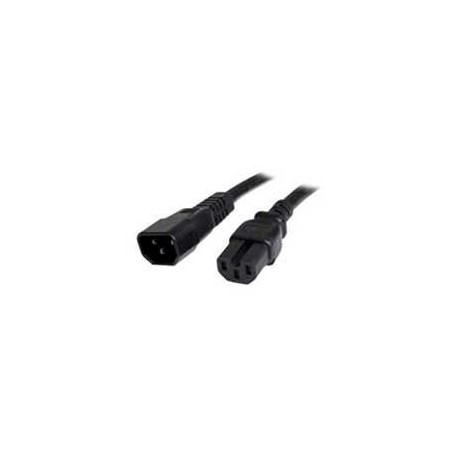 CABLE 1.8M 14 AWG ADAPTADOR JUMPER BRIDGE IEC C14 A IEC C15 PARA SERVIDOR UPS - STARTECH.COM MOD. PXTC14C156