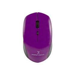 MOUSE INALAMBRICO ROOT PRO 1 600 DPI PERFECT CHOICE MORADO