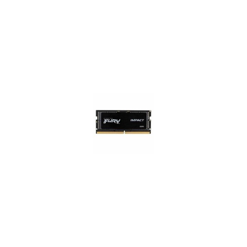 MEMORIA KINGSTON SODIMM DDR5 16GB   5600MT/S FURY IMPACT BLACK CL40 262-PIN  1.1V (KF556S40IB-16)