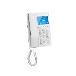 TELÉFONO HOTELERO IP GRANDSTREAM GHP630W / TELÉFONO WIFI CON PANTALLA LCD A COLOR, 2 LÍNEAS SIP CON 2 CUENTAS, CODEC OPUS, IPV4