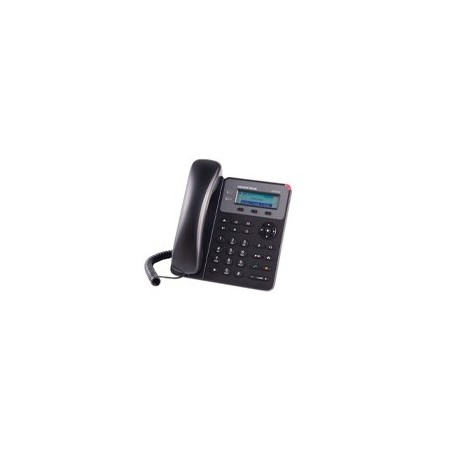 TELÉFONO IP GRANDSTREAM GXP1610P / 1 LÍNEA, 1 CUENTA SIP CON 3 TECLAS DE FUNCIÓN PROGRAMABLES Y CONFERENCIA DE 3 VÍAS, NEGRO