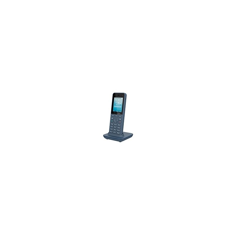 TELÉFONO IP GRANDSTREAM WP826 / TELÉFONO IP INALÁMBRICO WI-FI, PORTÁTIL, 3 CUENTAS SIP, 3 LÍNEAS, VOZ HD, BLUETOOTH INTEGRADO,