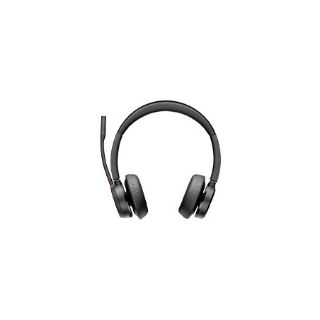 DIADEMA HP POLY 77Y98AA /  POLY VOYAGER 4320 CERTIFICADO PARA MICROSOFT TEAMS, AURICULARES USB-A + DONGLE BT700