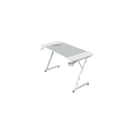 ESCRITORIO BALAM RUSH OLYMPUS SPOT GLOW MRX4000 / ERGONOMICO / ESTRUCTURA Z / DISEÑO GAMER / CABLEADO ORGANIZADO /  BLANCO / BR