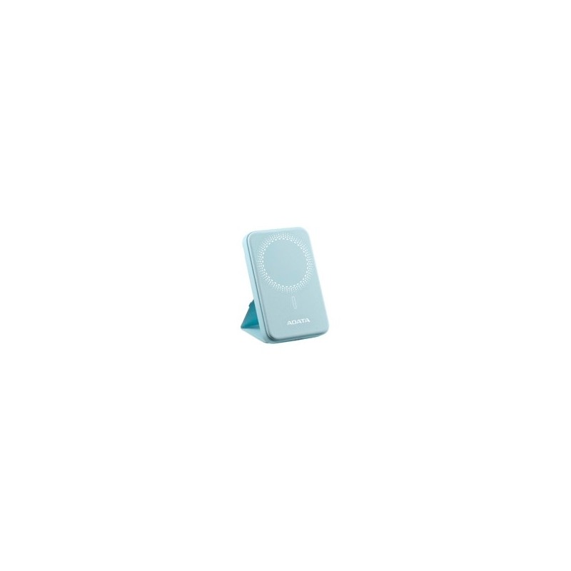 BATERIA DE RESPALDO ADATA POWER BANK MAGNÉTICO R050 5000 MAH USB -C CARGA INALÁMBRICA COLOR AZUL (PR050-11LB)