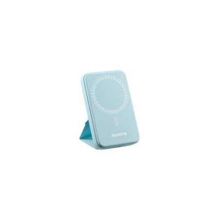 BATERIA DE RESPALDO ADATA POWER BANK MAGNÉTICO R050 5000 MAH USB -C CARGA INALÁMBRICA COLOR AZUL (PR050-11LB)
