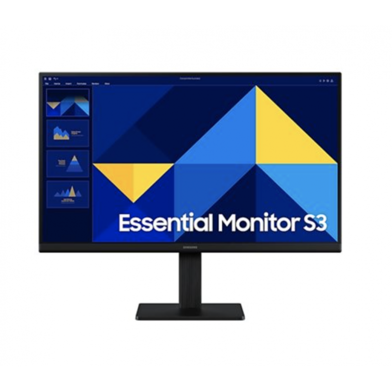 MONITOR LED SAMSUNG 22 PULGADAS, FHD (1,920 X 1,080), IPS, HDMI, S22D300, PLANO, 100HZ