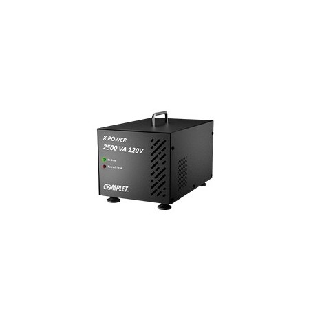 REGULADOR ELECTRONICO MARCA COMPLET MODELO X-POWER DE 2500VA/2500W A 120V