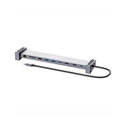 DOCKING/MANHATTAN/190398/DOCKING STATION USB-C 10 EN 1 CON MST PARA DOBLE MONITOR 4K