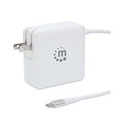 CARGADOR/MANHATTAN/180245/CARGADOR DE ENERGÍA PD CON CABLE USB-C INTEGRADO  60 W