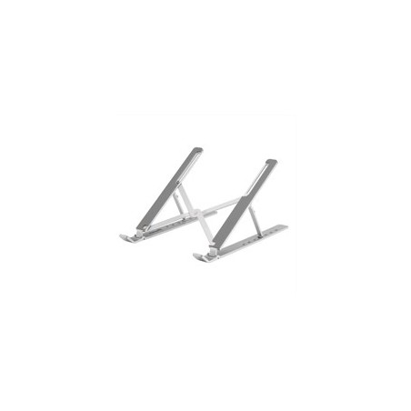 SOPORTES/MANHATTAN/462617/SOPORTE DE ALUMINIO PARA LAPTOP O TABLET CON ELEVACIÓN AJUSTABLE, ECO