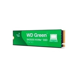 UNIDAD DE ESTADO SOLIDO SSD INTERNO WD GREEN SN3000 500GB M.2 2280 NVME PCIE GEN4 X4 LECT.5000MBS ESCRIT.4100MBS PC LAPTOP MINI