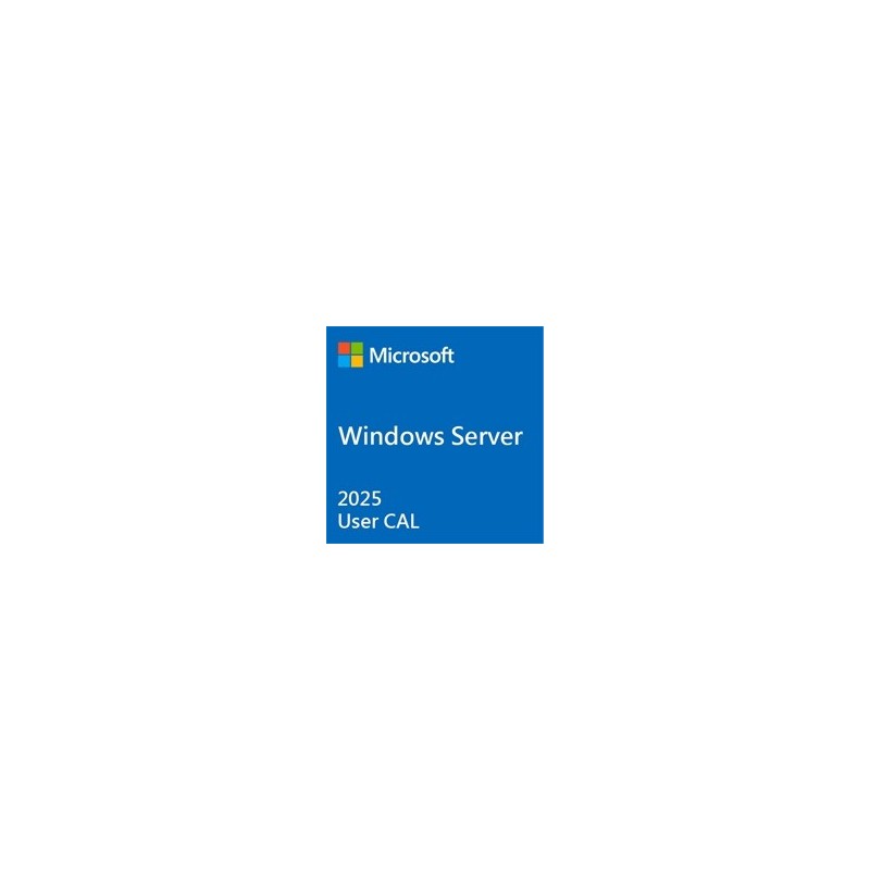 MICROSOFT OEM WINDOWS SERVER CAL 2025 SPANISH PAQUETE 5 USUARIOS LICENCIA X USR