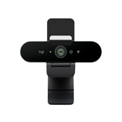 WEBCAM LOGITECH BRIO 4K ULTRA HD 13MP 30 FPS ZOOM 5X ENFOQUE AUTOMATICO USB-C