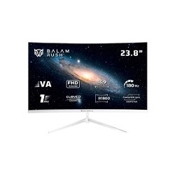 MONITOR GAMER BALAM RUSH ANDROMEDA MAG24Y / CURVO / 23.8 PULG / PANEL VA / FULL HD / 180 HZ / 1 MS / FREESYNC / R1800 / RGB / 2