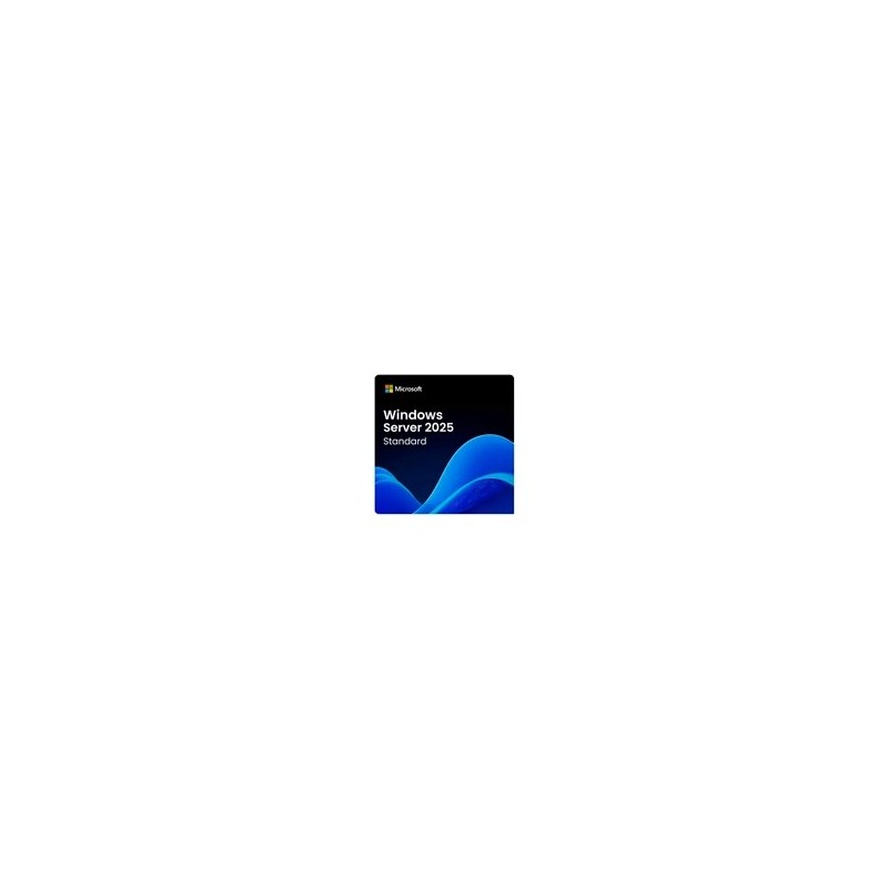 MICROSOFT OEM WINDOWS SERVER STD 2025 ESPAÑOL 4CORE NO MEDIA/ NO KEY ADDLIC