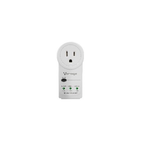 PROTECTOR DE VOLTAJE / VORAGO / AVR-300-WH 1,800W RJ45 PORTATIL NEGRO ELECTRODOMSTICOS