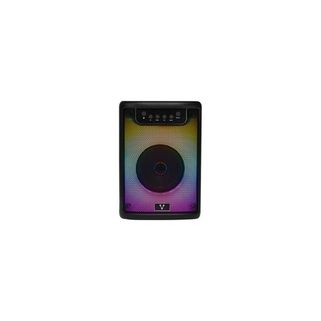 MINI BAFLE / VORAGO / KSP-205, NEGRO 4 TWS BLUETOOTH RECARGABLE RGB