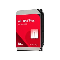 DISCO DURO INTERNO WD RED PLUS 10TB 3.5 ESCRITORIO SATA3 6GB/S 512MB 7200RPM 24X7 HOTPLUG NAS 1-8 BAHIAS  WD100EFGX