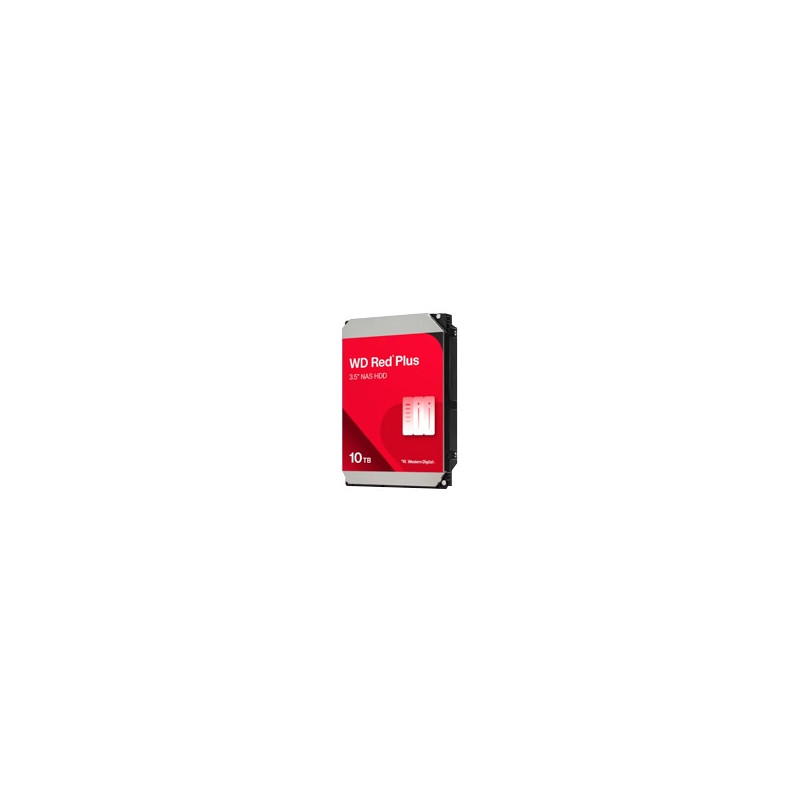 DISCO DURO INTERNO WD RED PLUS 10TB 3.5 ESCRITORIO SATA3 6GB/S 512MB 7200RPM 24X7 HOTPLUG NAS 1-8 BAHIAS  WD100EFGX
