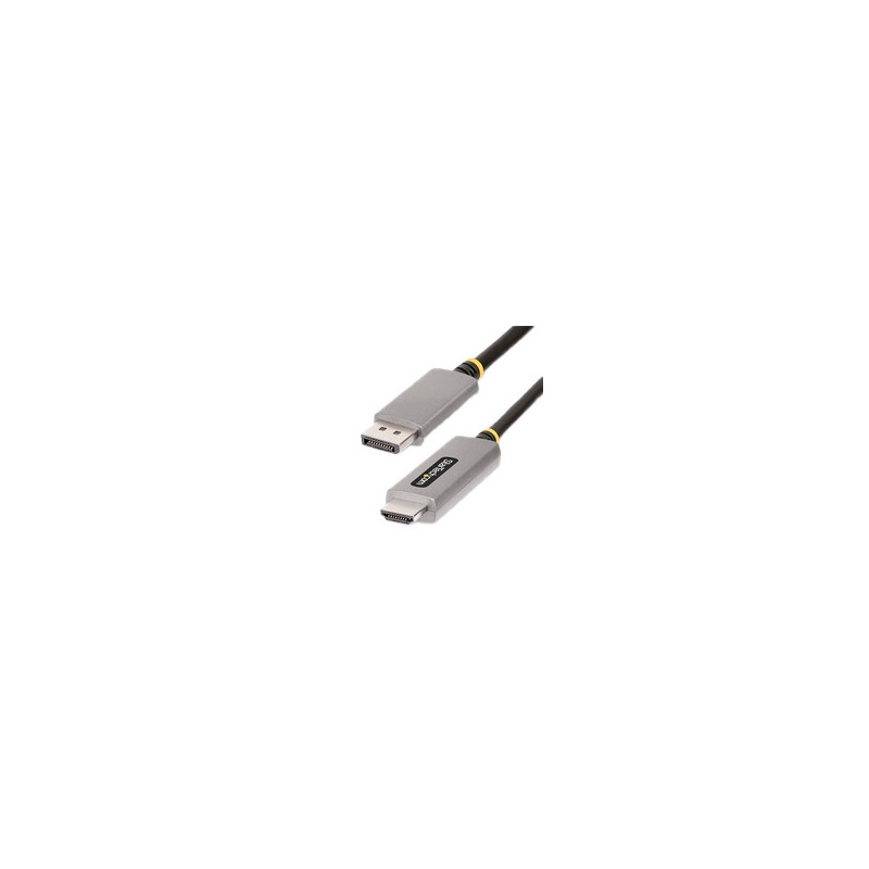 CABLE ADAPTADOR DE 2M DISPLAYPORT A HDMI - 8K 60HZ - 4K 144HZ - HDR10 - CONVERTIDOR DE VIDEO ACTIVO DP 1.4 A HDMI 2.1 - CONVERT