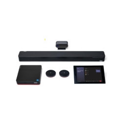 THINKSMART CORE + LENOVO IP CONTROLLER, DISEñADO ESPECíFICAMENTE PARA SALAS DE REUNIONES CON MICROSOFT TEAMS ROOMS.