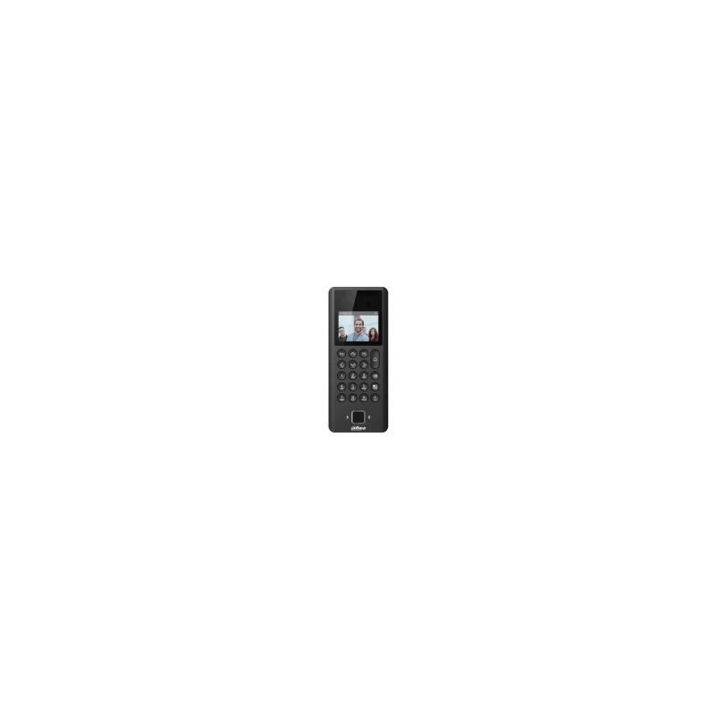 CONTROL DE ACCESO Y ASISTENCIA/ DAHUA/ ASI3204E/CON RECONOCIMIENTO FACIAL/PANTALLA DE 2.4/1,000 USUARIOS/1,000 CONTRASENAS/3,00