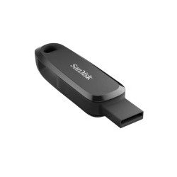 MEMORIA SANDISK 128GB USB 3.2 GEN1 PHONE DRIVE PARA ANDROID TIPO-C/TIPO A NEGRO GIRATORIA SDDDC6-128G-G46
