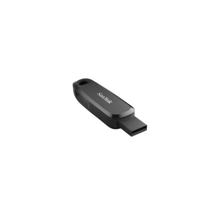 MEMORIA SANDISK 128GB USB 3.2 GEN1 PHONE DRIVE PARA ANDROID TIPO-C/TIPO A NEGRO GIRATORIA SDDDC6-128G-G46