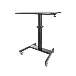 ESCRITORIO MVIL DE TRABAJO DE PIE - MESA ERGONMICA/PORTTIL CON AJUSTE DE ALTURA/BLOQUEO - ESTACIN DE TRABAJO/CARRO AJUSTABLE CO