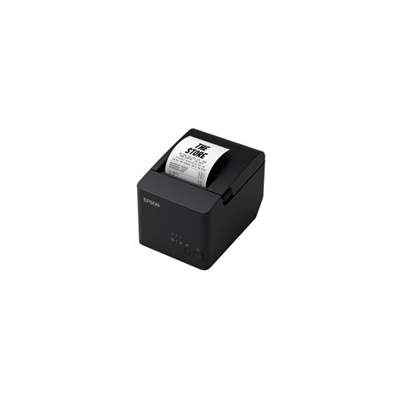 MINIPRINTER EPSON TM-T20IVL-002, TERMICA, 80 MM O 58 MM, USB, ETHERNET, AUTOCORTADOR, NEGRA