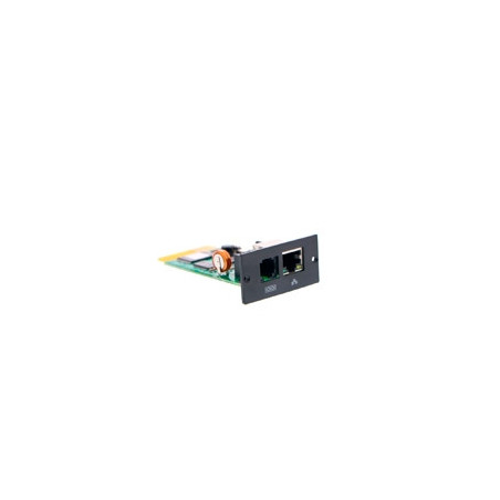 TARJETA INTELIGENTE SNMP, GESTION Y MONITOREO REMOTOS DE REDES, SOFTWARE FORZA TRACKER, RJ45, INDICADOR DE CONEXIÓN LED