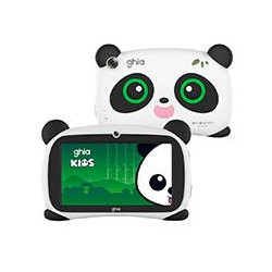 TABLET KIDS /A333 PENTACORE/ 7 PULG IPS /4GB RAM/64GB /USB C/2CAM/WIFI/BLUETOOTH/2500MAH/ANDROID 15 /PANDA OJOS VERDES