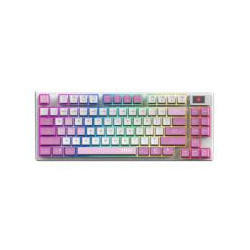 TECLADO INALÁMBRICO MSI FORGE GK600 TKL W VIOLET US INALÁMBRICO / BLUETOOTH / USB 2.0 / RGB