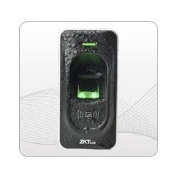 LECTOR ZK ESCLAVO DE HUELLA / TARJETAS ID / PARA INTEMPERIE / COMUNICACIÓN RS485 / CLASIFICACIÓN IP65 / REQUIERE PANEL PARA FU