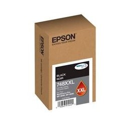 CARTUCHO EPSON MODELO T748XXL NEGRO, PARA WF-6090, WF-6590, ALTA CAPACIDAD