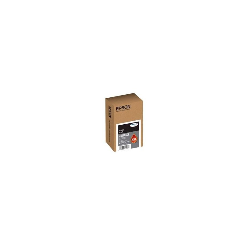CARTUCHO EPSON MODELO T748XXL NEGRO, PARA WF-6090, WF-6590, ALTA CAPACIDAD