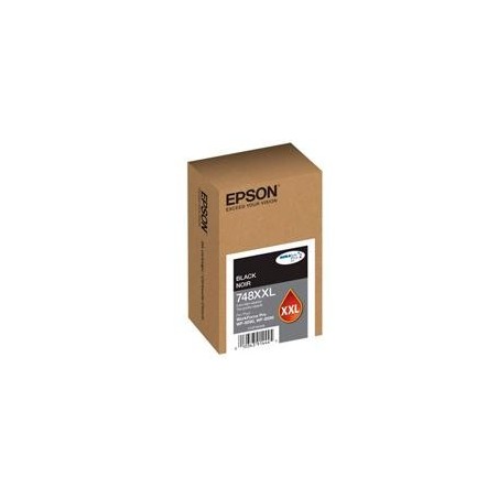 CARTUCHO EPSON MODELO T748XXL NEGRO, PARA WF-6090, WF-6590, ALTA CAPACIDAD