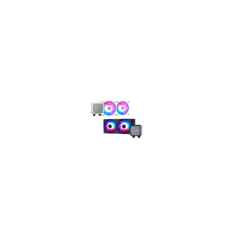 DISIPADOR DE ENFRIAMIENTO LIQUIDO MS MAG CORELIQUID A13 240 / WHITE/ 240MM / INTEL ,1700, 1851 / AMD AM5, AM4 / RGB