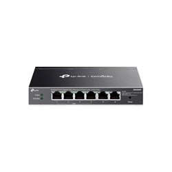 SWITCH | TP-LINK | ES206GP | 6 PUERTOS GIGABIT ETHERNET 10/100/1000 4 X POE+ 65W | 12 GBIT/S | 8000 ENTRADAS