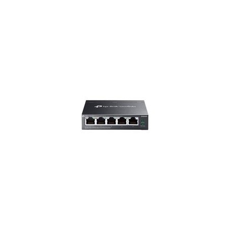 SWITCH | TP-LINK | ES205GP | 5 PUERTOS GIGABIT ETHERNET 10/100/1000 4 X POE ACTIVO 65W | 10 GBIT/S | 8000 ENTRADAS