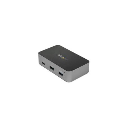 HUB USB-C - 3 PUERTOS 2 USBA  AND  USBC - USB 3.1 GEN 2 (10GBPS) - AUTOALIMENTADO - ELIMINADOR REGULADO (HB31C2A1CGS) - STARTEC